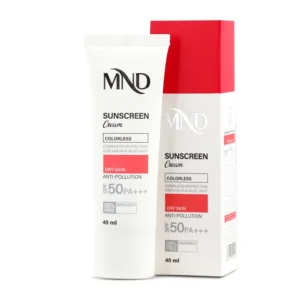 کرم ضد آفتاب با فاکتور حفاظتی 50 (SPF 50) MND مناسب پوست خشک